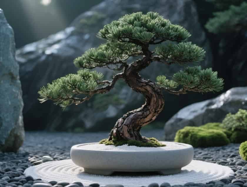 罗汉松盆景